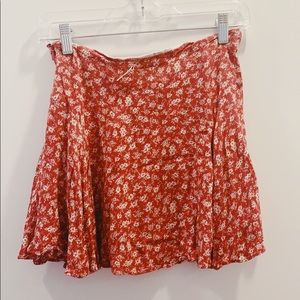Urban Outfitters flowy side zip skirt